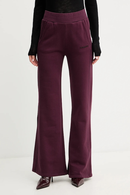 Хлопковые спортивные штаны Patrizia Pepe, фиолетовый
Хлопковые спортивные штаны Patrizia Pepe, фиолетовый