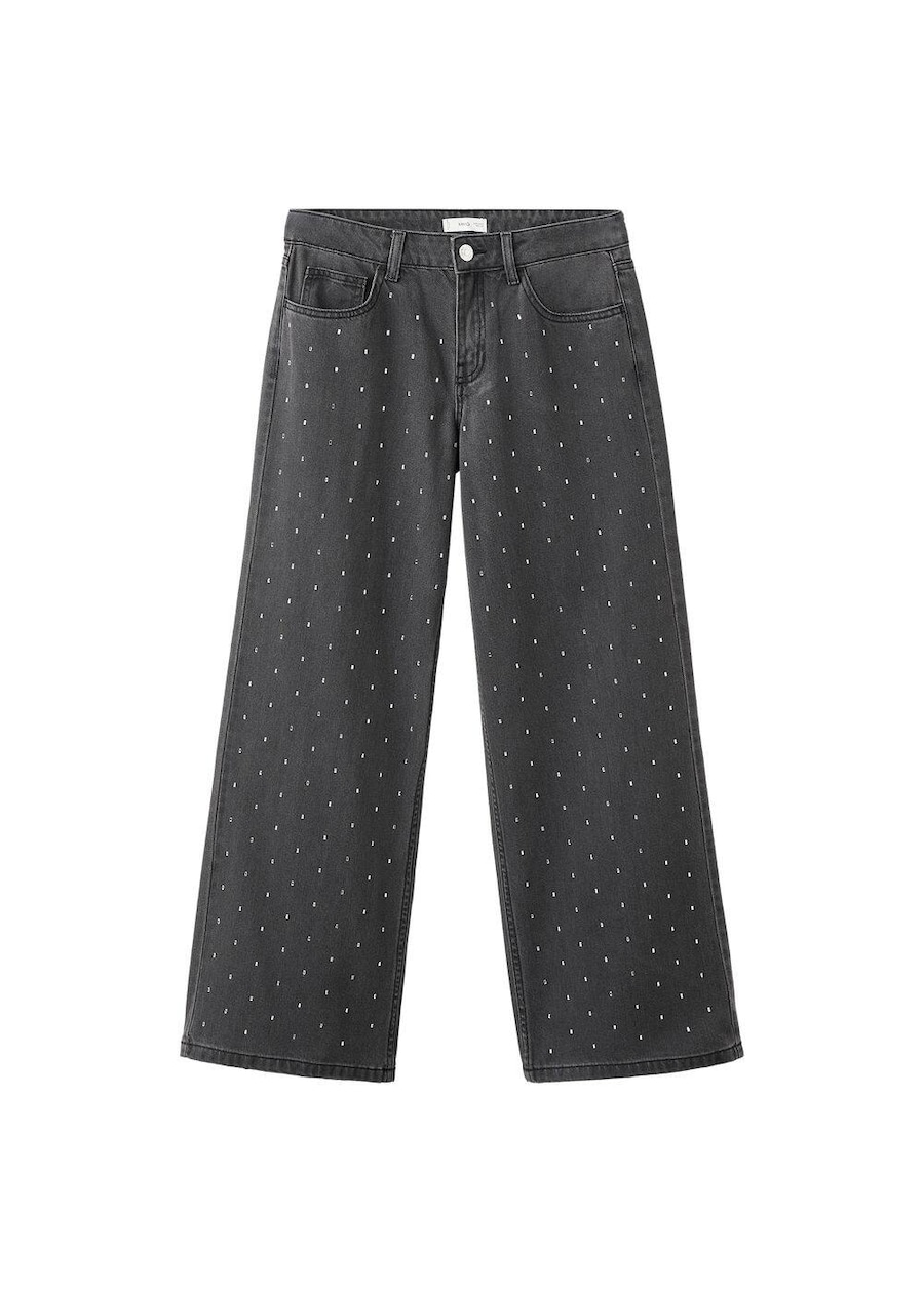 Джинсы с широкими штанинами MANGO TEEN Chispa, серый
Джинсы с широкими штанинами MANGO TEEN Chispa, серый