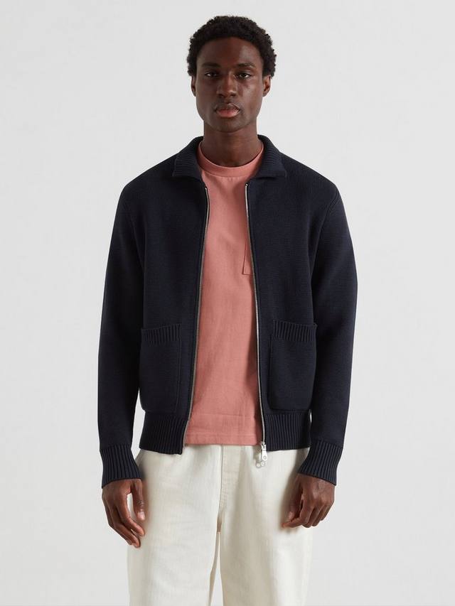 Хлопковый кардиган с высоким воротником на молнии Farah
Хлопковый кардиган с высоким воротником на молнии Farah