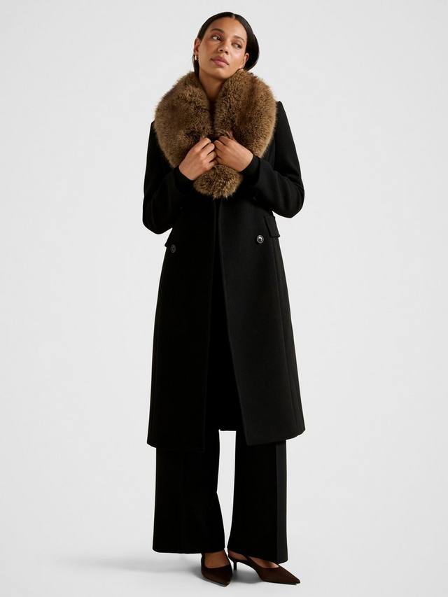 Пальто с воротником челси и двубортной застежкой Forever New, Black/Camel
Пальто с воротником челси и двубортной застежкой Forever New, Black/Camel