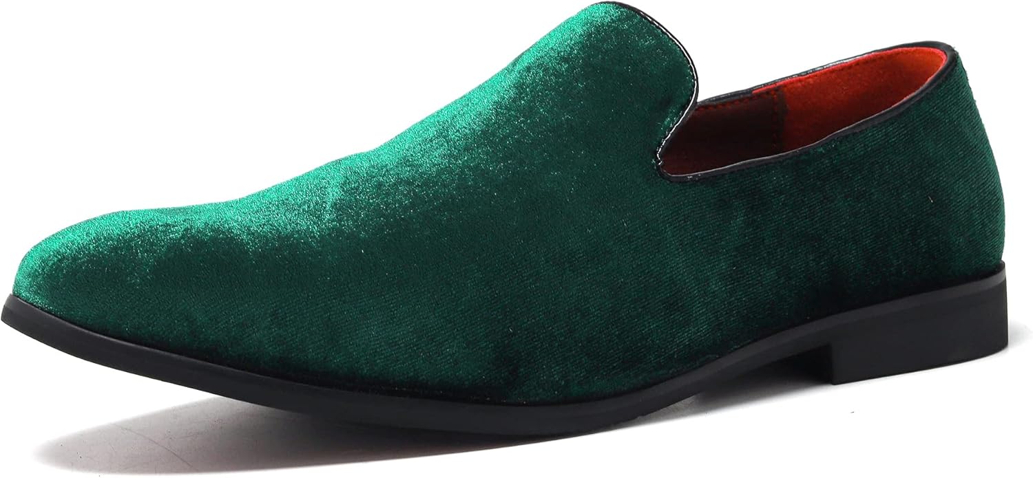 Мужские роскошные бархатные лоферы с отделкой под пенни FLQL, обувь для вечеринок и танцев, замшевые свадебные туфли, размеры 7-13, зеленый
Мужские роскошные бархатные лоферы с отделкой под пенни FLQL, обувь для вечеринок и танцев, замшевые свадебные туфли, размеры 7-13, зеленый