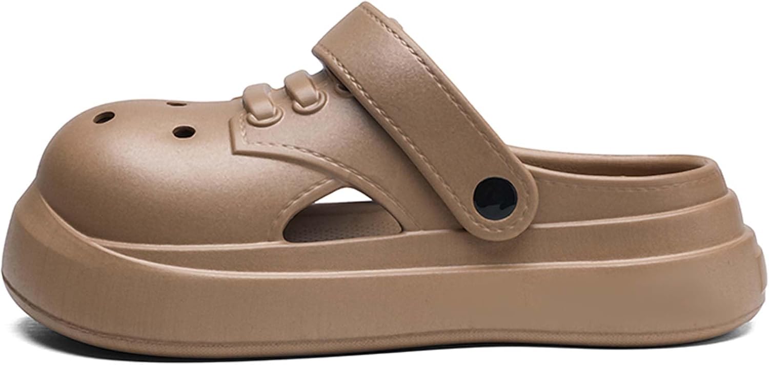 Мужские садовые сабо, летние сандалии, нескользящие тапочки, шлепанцы для душа, бассейна и пляжа (для женщин/мужчин) Vtiao, коричневый
Мужские садовые сабо, летние сандалии, нескользящие тапочки, шлепанцы для душа, бассейна и пляжа (для женщин/мужчин) Vtiao, коричневый