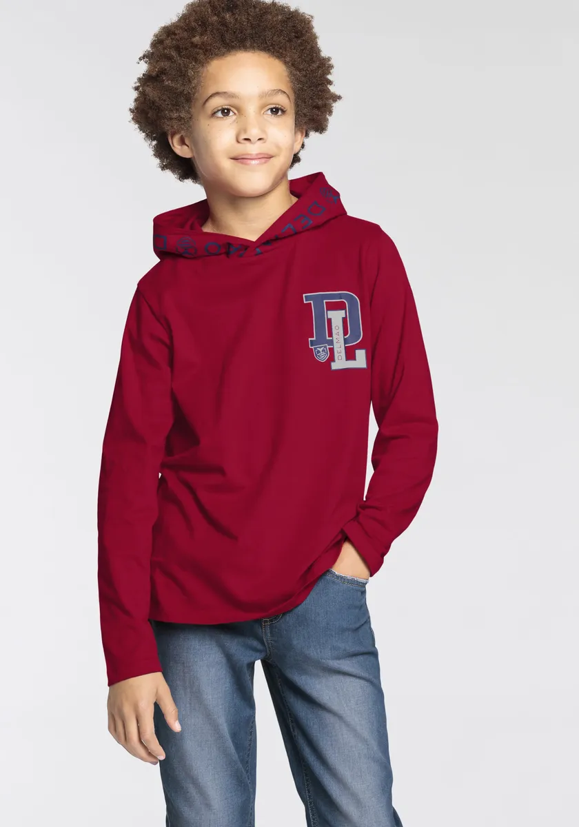 Рубашка DELMAO с капюшоном "для мальчиков" с надписью на капюшоне. НОВЫЙ БРЕНД, красный
Рубашка DELMAO с капюшоном "для мальчиков" с надписью на капюшоне. НОВЫЙ БРЕНД, красный