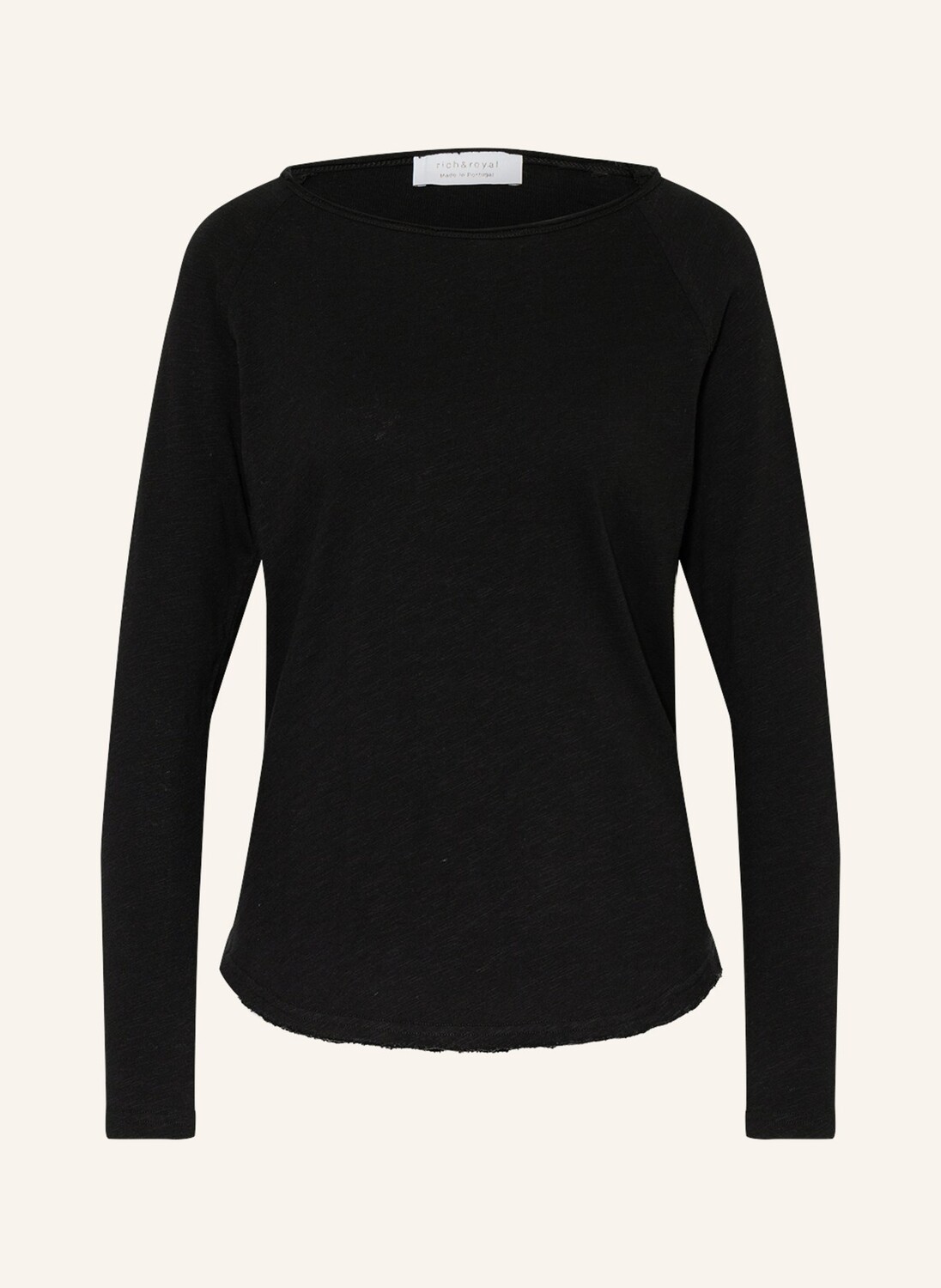 Лонгслив rich&royal, черный
Лонгслив rich&royal, черный