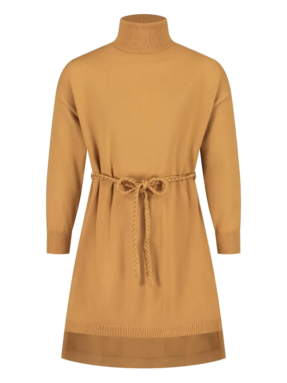 Платье с плетёным поясом Kocca, желтый
Платье с плетёным поясом Kocca, желтый