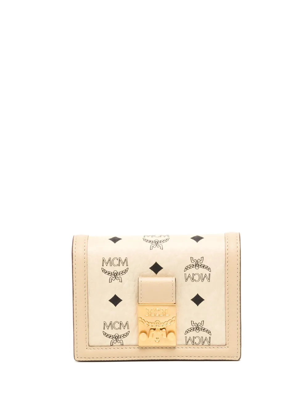 Маленький кошелек Tracy с монограммой MCM, нейтральный 
Маленький кошелек Tracy с монограммой MCM, нейтральный