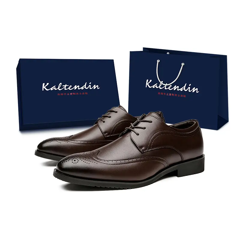 Kaltendin Деловые повседневные классические универсальные модные туфли для мужчин - коричневые, цвет Brown
Kaltendin Деловые повседневные классические универсальные модные туфли для мужчин - коричневые, цвет Brown
