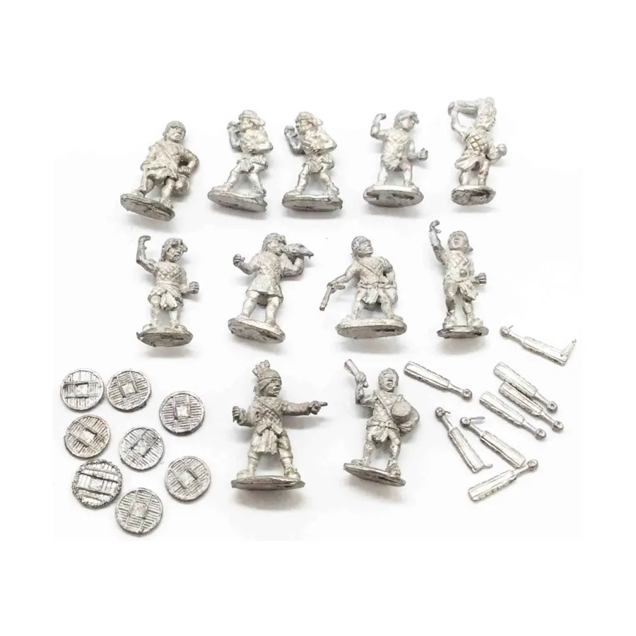 Ацтекские воины №1, Miscellaneous Historical Miniatures - Loose Miniatures (28mm) (Unidentifiable Manufacturer)
Ацтекские воины №1, Miscellaneous Historical Miniatures - Loose Miniatures (28mm) (Unidentifiable Manufacturer)