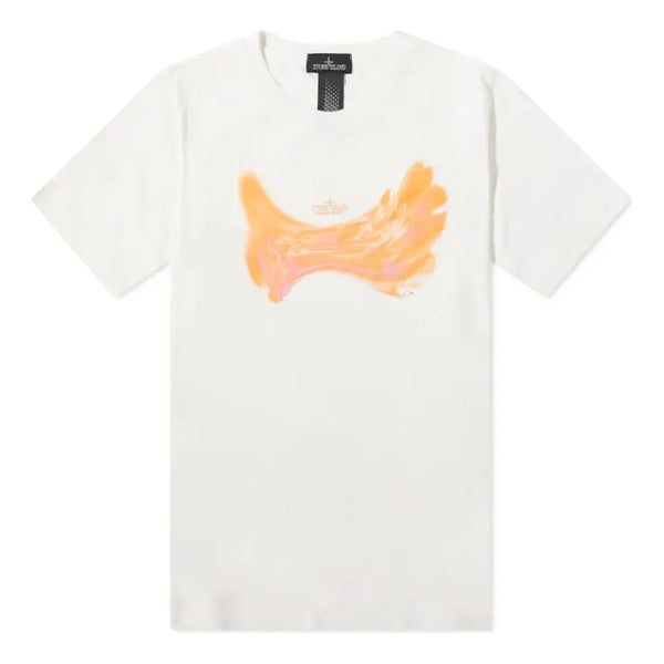 Футболка shadow project neo floral print t-shirt 'natural' Stone Island, белый 
Футболка shadow project neo floral print t-shirt 'natural' Stone Island, белый