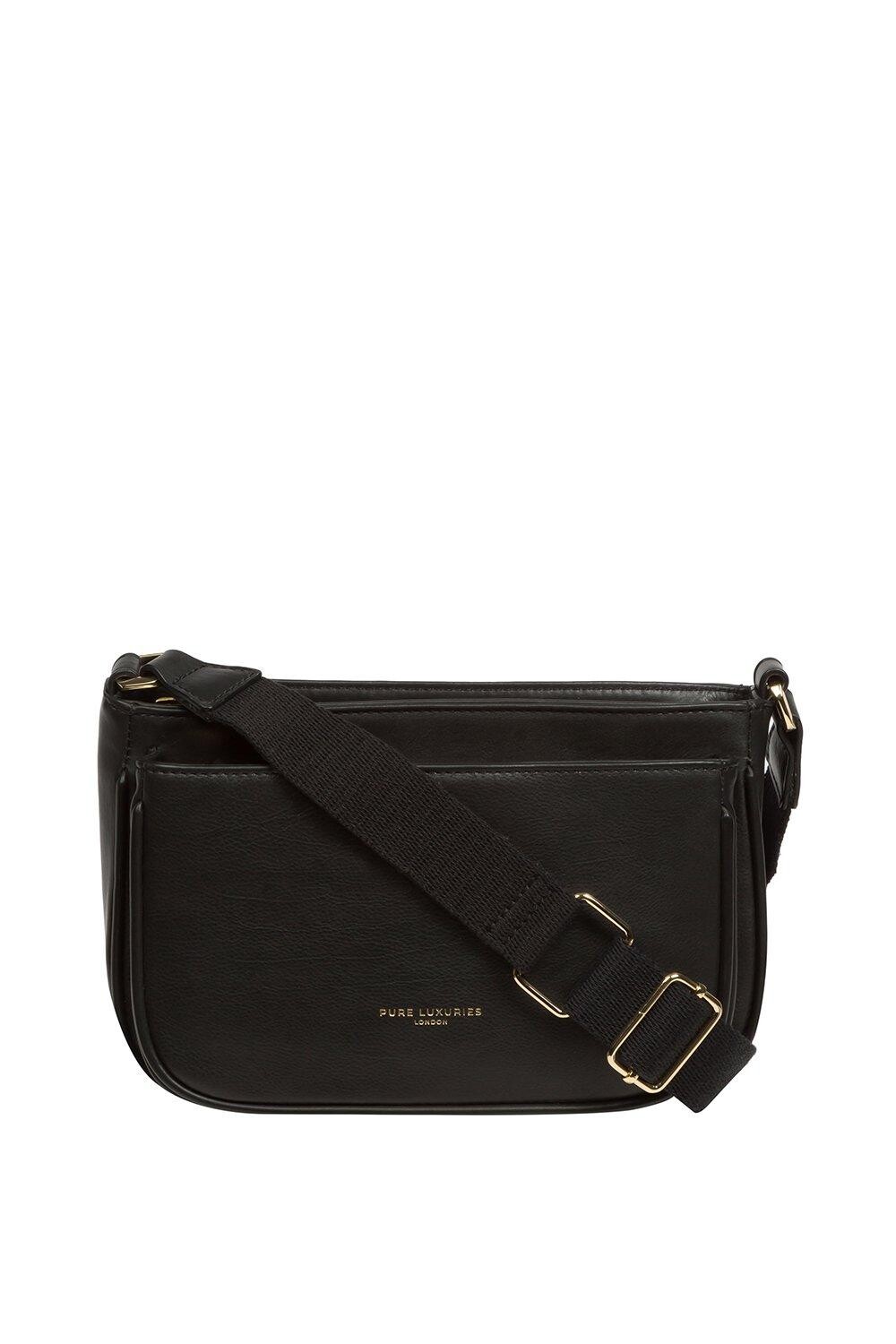 Сумка через плечо из кожи наппа 'Bree' Pure Luxuries London, черный
Сумка через плечо из кожи наппа 'Bree' Pure Luxuries London, черный