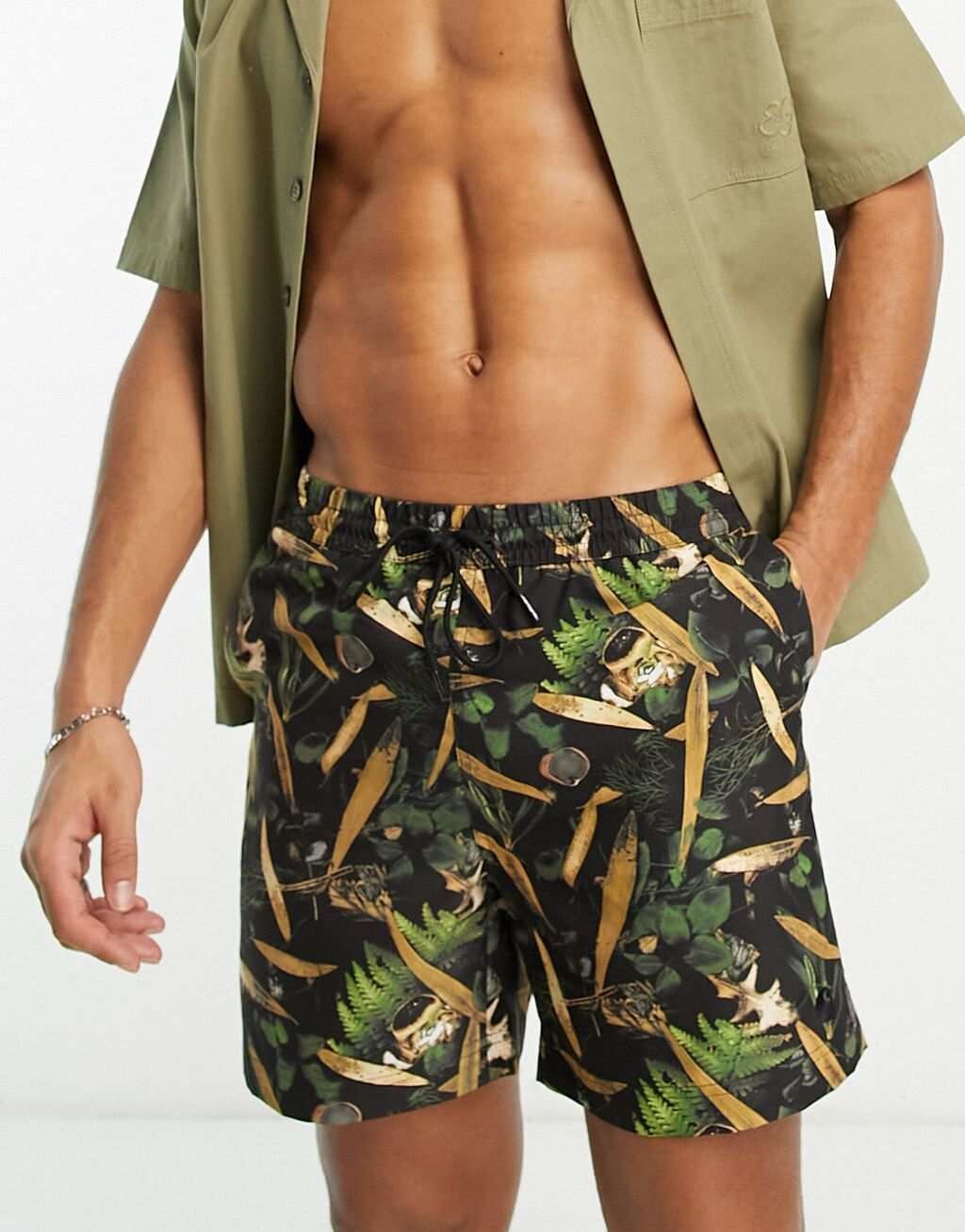 Черные плавки-шорты с принтом Carhartt WIP
Черные плавки-шорты с принтом Carhartt WIP