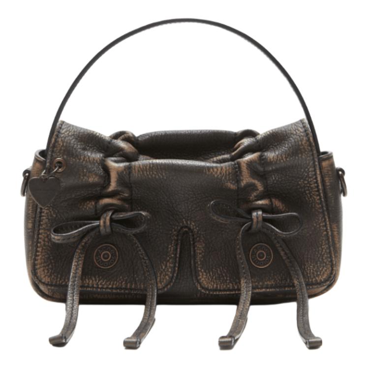 Миниатюрная кожаная сумка через плечо из телячьей кожи Acne Studios тёмно-коричневый
Миниатюрная кожаная сумка через плечо из телячьей кожи Acne Studios тёмно-коричневый