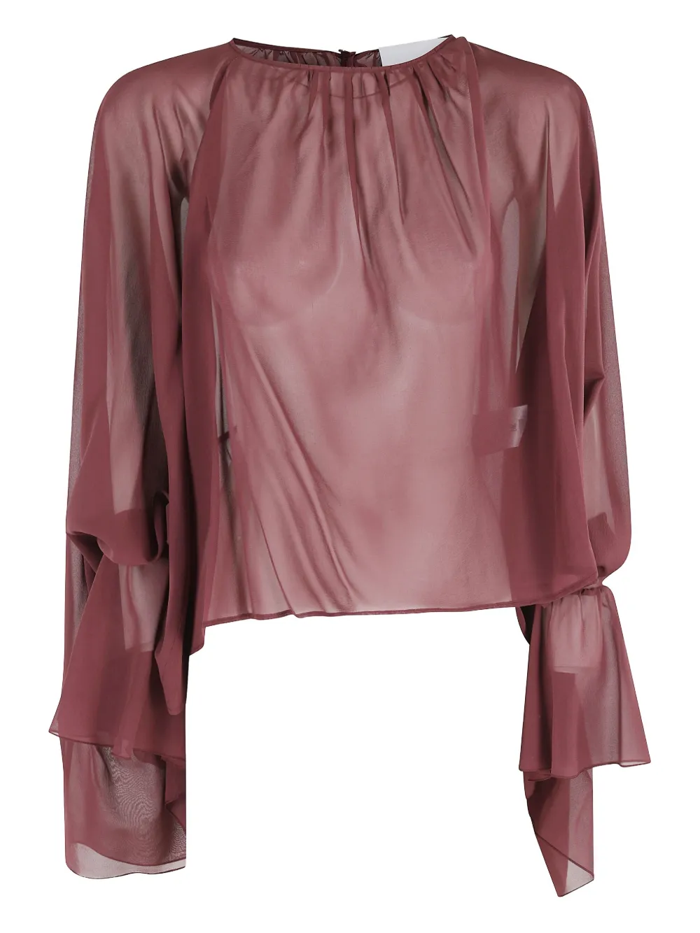 Топ с оборками на рукавах Erika Cavallini, красный
Топ с оборками на рукавах Erika Cavallini, красный