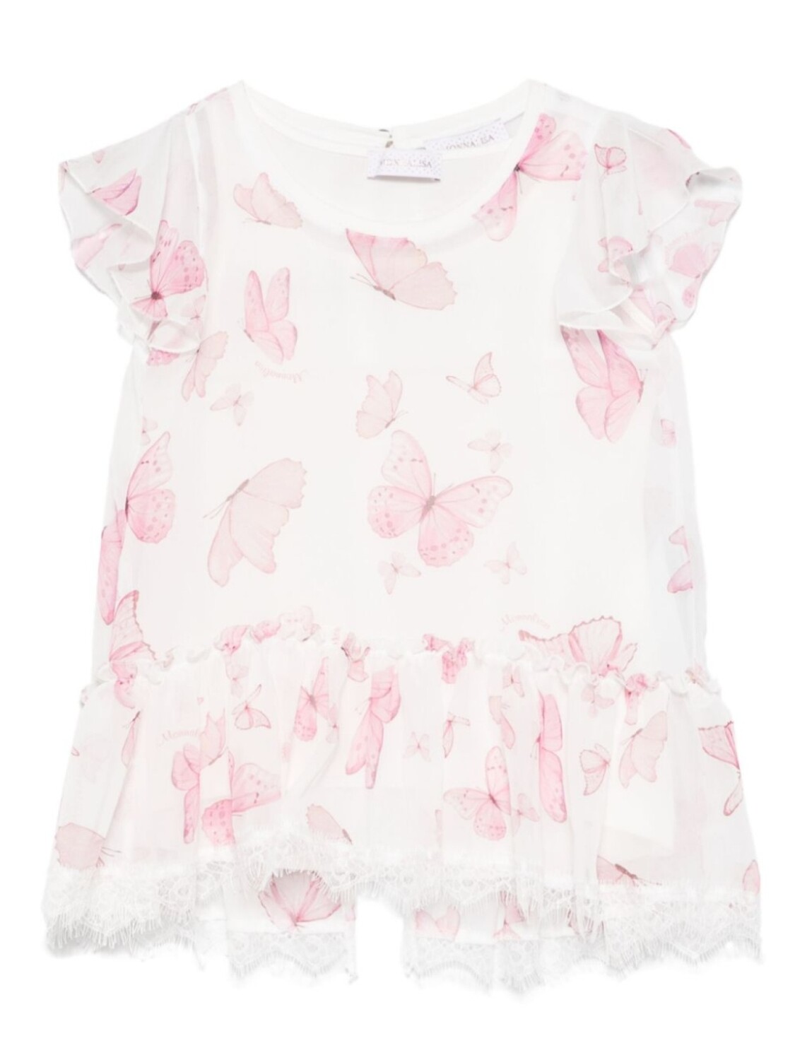 Monnalisa блузка с принтом, белый
Monnalisa блузка с принтом, белый