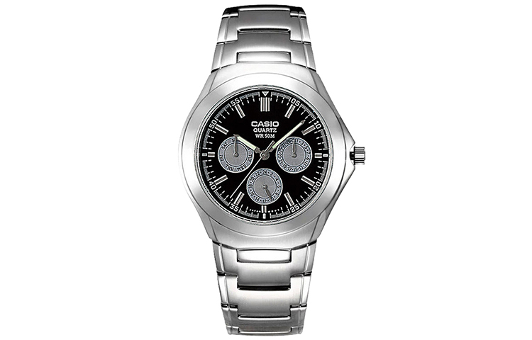 Мужские часы Standard Series черные MTP-1247D-1A CASIO
Мужские часы Standard Series черные MTP-1247D-1A CASIO