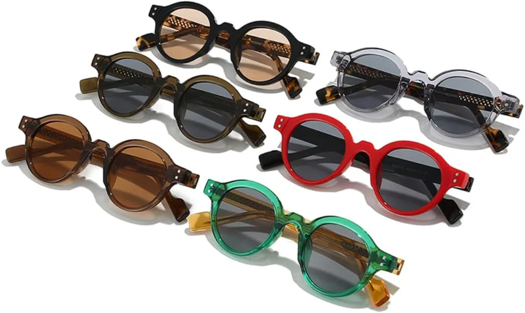 Круглые солнцезащитные очки Tr90 контрастного цвета для женщин, ретро-стиль, панк, мужские солнцезащитные очки с защитой от УФ-излучения UV400 HHZZYVY, Red Black Gray
Круглые солнцезащитные очки Tr90 контрастного цвета для женщин, ретро-стиль, панк, мужские солнцезащитные очки с защитой от УФ-излучения UV400 HHZZYVY, Red Black Gray