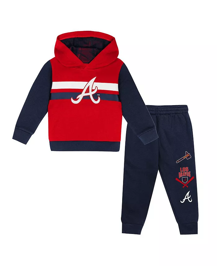 Детский комплект из 2 предметов Atlanta Braves: худи с капюшоном и спортивные брюки, красно-синий Outerstuff
Детский комплект из 2 предметов Atlanta Braves: худи с капюшоном и спортивные брюки, красно-синий Outerstuff