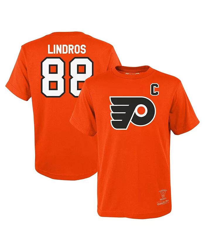 Футболка с именем и номером Big Boys Eric Lindros Orange Philadelphia Flyers Mitchell & Ness
Футболка с именем и номером Big Boys Eric Lindros Orange Philadelphia Flyers Mitchell & Ness