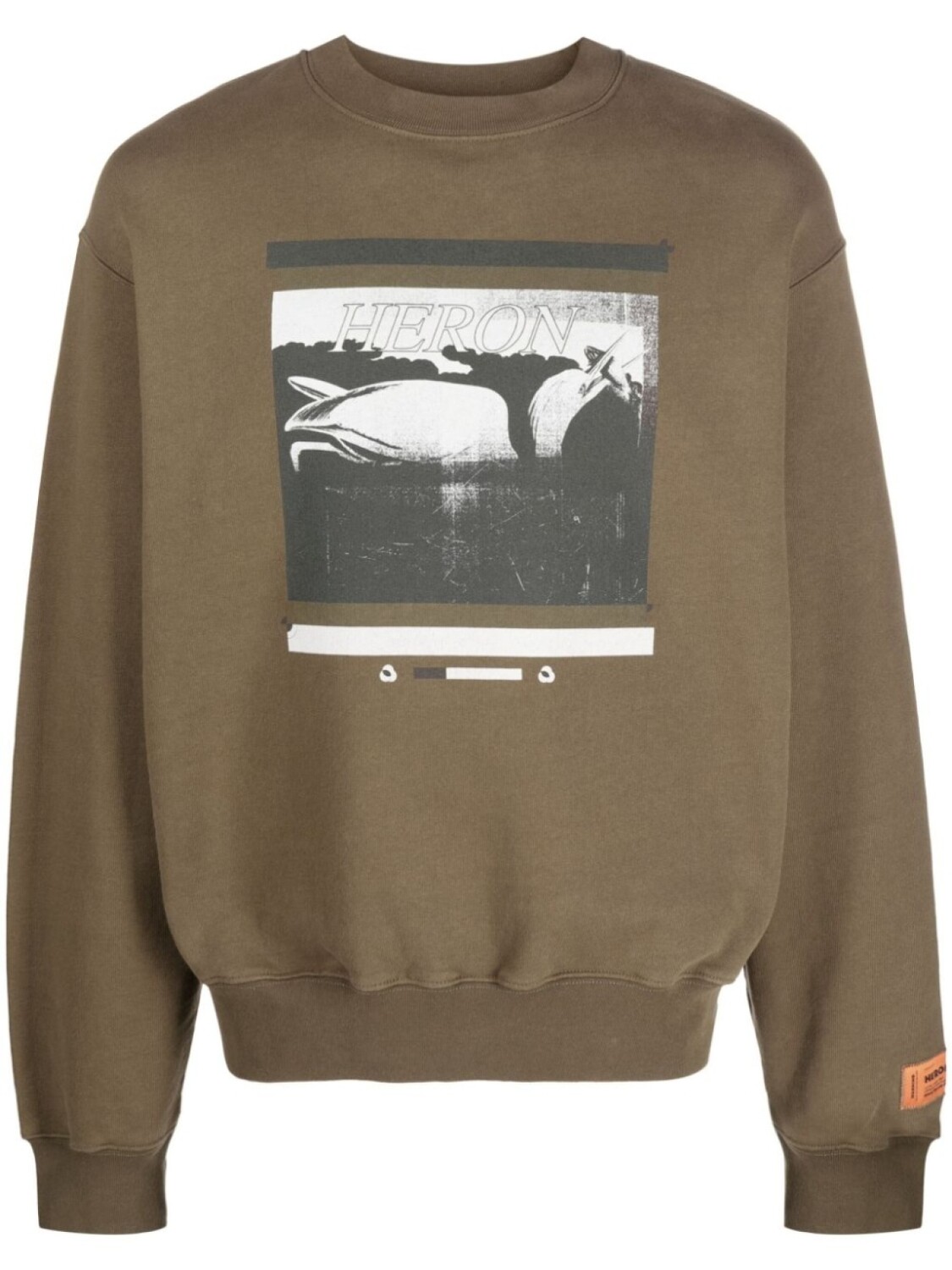 Heron Preston толстовка с принтом, зеленый
Heron Preston толстовка с принтом, зеленый