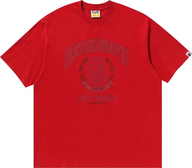 Футболка BAPE Bathing Ape Relaxed Fit 'Red', красный
Футболка BAPE Bathing Ape Relaxed Fit 'Red', красный