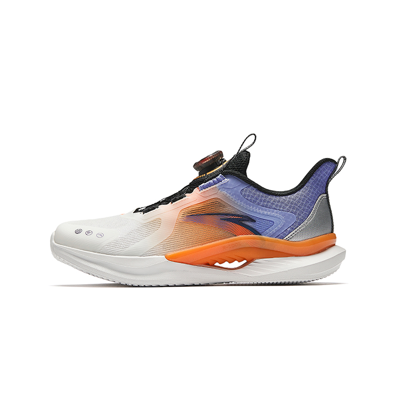 Yufeng 1.0 детские беговые кроссовки low top с анти-кик отскоком, дышащие, легкие, с амортизацией Antakids, белый/фиолетовый/оранжевый
Yufeng 1.0 детские беговые кроссовки low top с анти-кик отскоком, дышащие, легкие, с амортизацией Antakids, белый/фиолетовый/оранжевый