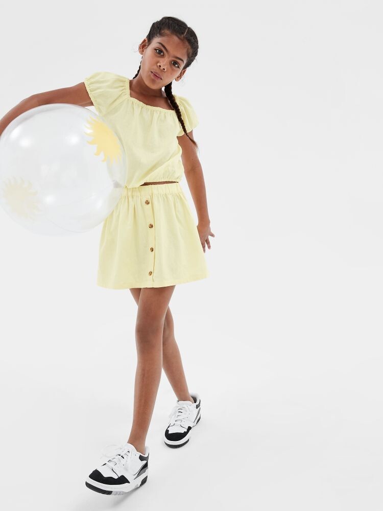 Детская юбка на резинке на талии. Gap, желтый
Детская юбка на резинке на талии. Gap, желтый