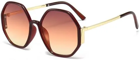 Солнцезащитные очки Hexagon для женщин, солнцезащитные очки неправильной формы для мужчин, очки для вождения и рыбалки, защита от ультрафиолета UV400 MTZJH, Tea
Солнцезащитные очки Hexagon для женщин, солнцезащитные очки неправильной формы для мужчин, очки для вождения и рыбалки, защита от ультрафиолета UV400 MTZJH, Tea