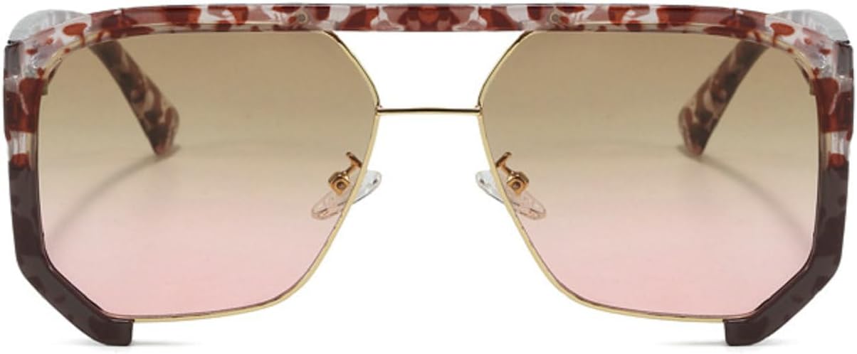 Популярные модные квадратные женские солнцезащитные очки в стиле ретро с защитой от УФ-излучения UV400, мужские солнцезащитные очки в стиле панк 3906 Melrose, Pink Amber
Популярные модные квадратные женские солнцезащитные очки в стиле ретро с защитой от УФ-излучения UV400, мужские солнцезащитные очки в стиле панк 3906 Melrose, Pink Amber