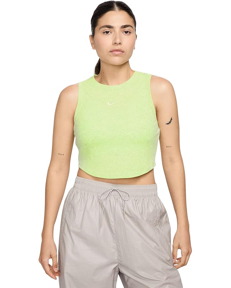 Топ Nike Sportswear Chill Knit Tight Cropped Mini-rib Tank Top, цвет Barely Volt/Heather/Sail
Топ Nike Sportswear Chill Knit Tight Cropped Mini-rib Tank Top, цвет Barely Volt/Heather/Sail