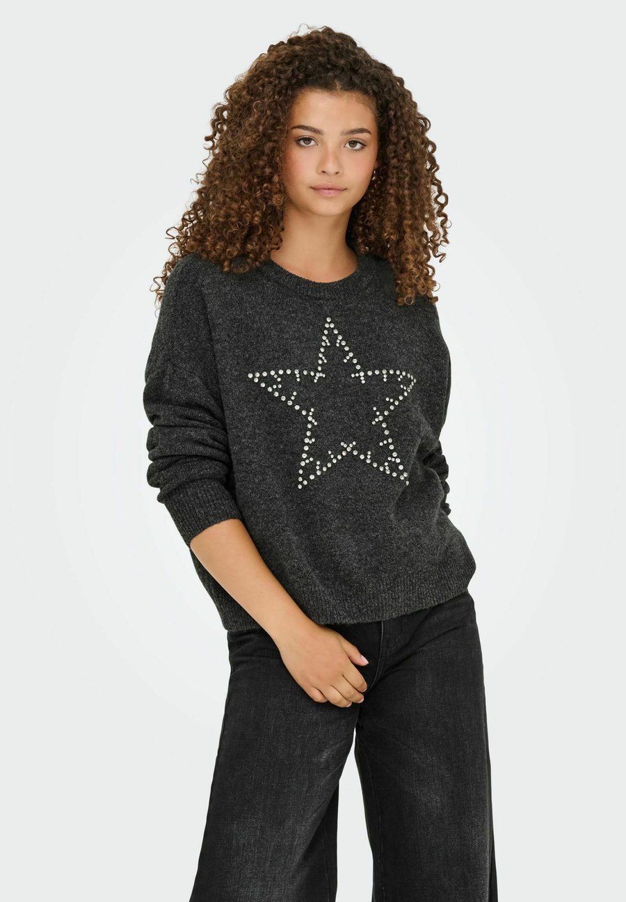 Джемпер ONLY ONLRENATA, Dark Grey Melange/Mottled Dark Grey
Джемпер ONLY ONLRENATA, Dark Grey Melange/Mottled Dark Grey