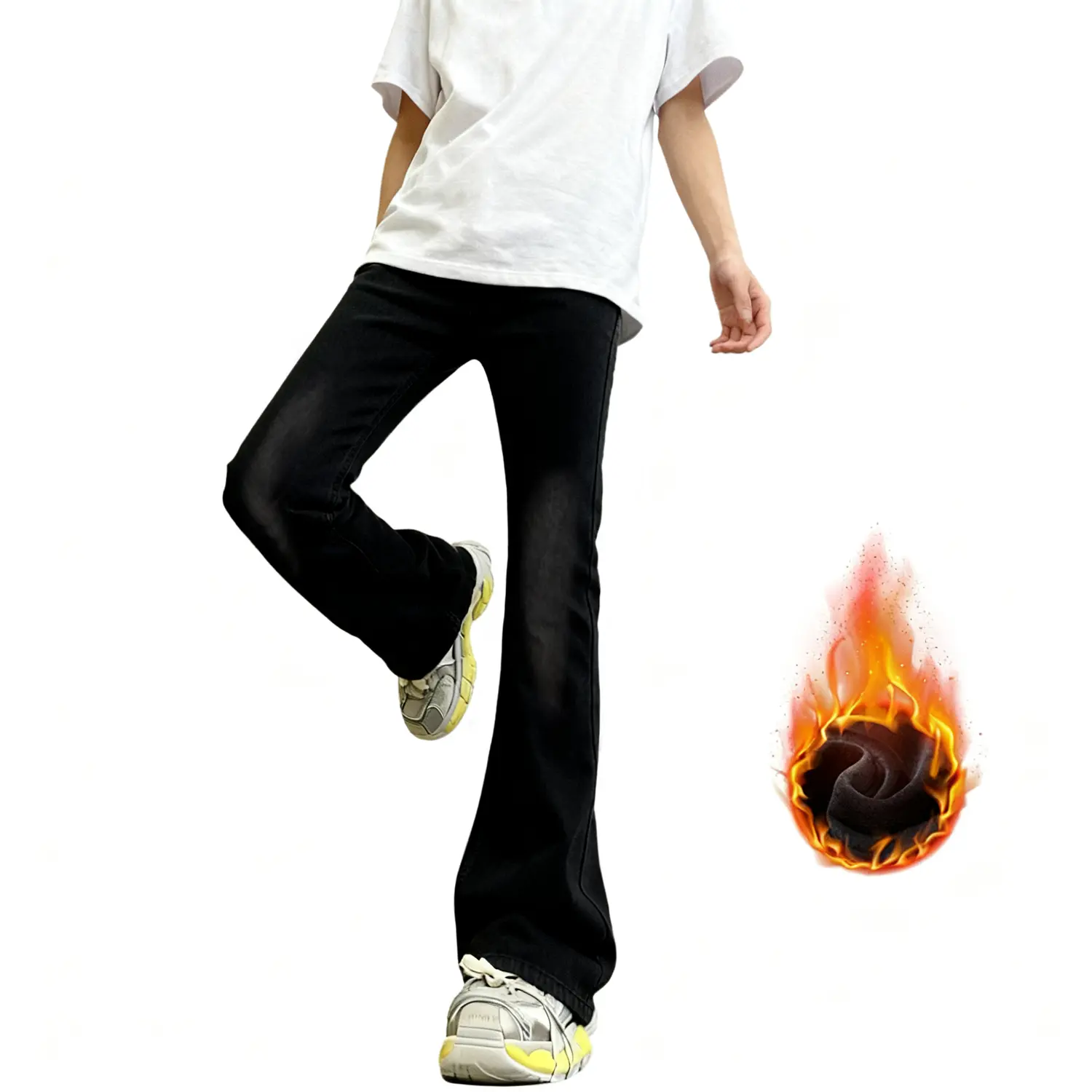 Джинсы Unisex утепленные с флисовой подкладкой Slim Fit ZIAREL, черный серый (fleece-lined)
Джинсы Unisex утепленные с флисовой подкладкой Slim Fit ZIAREL, черный серый (fleece-lined)