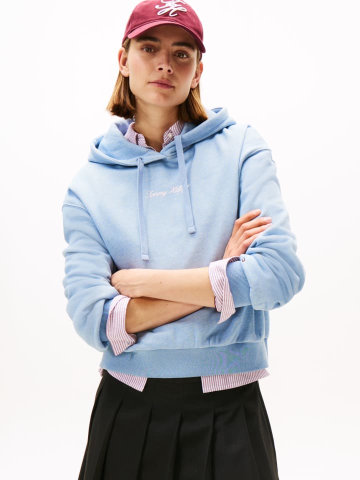 Tommy Hilfiger Худи светло-голубого цвета
Tommy Hilfiger Худи светло-голубого цвета