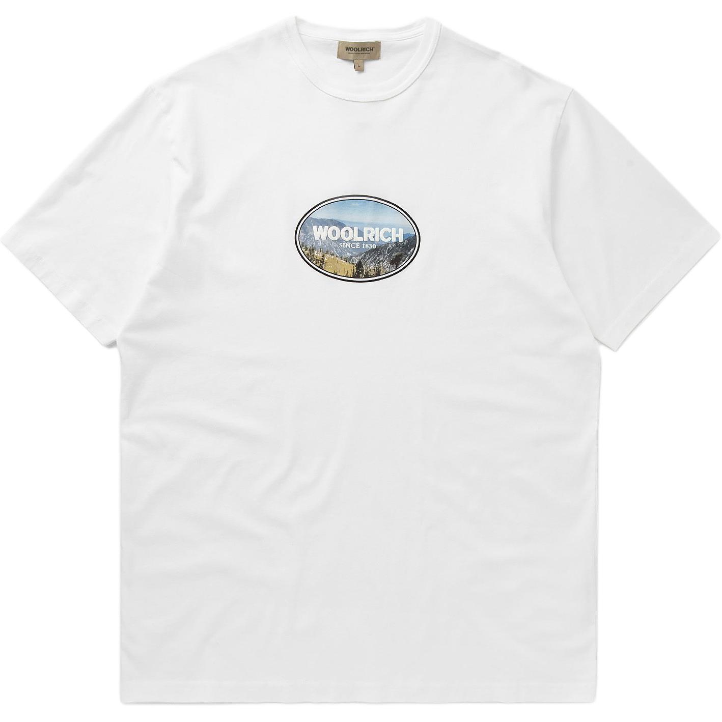 WOOLRICH Футболка мужская белая с круглым вырезом
WOOLRICH Футболка мужская белая с круглым вырезом