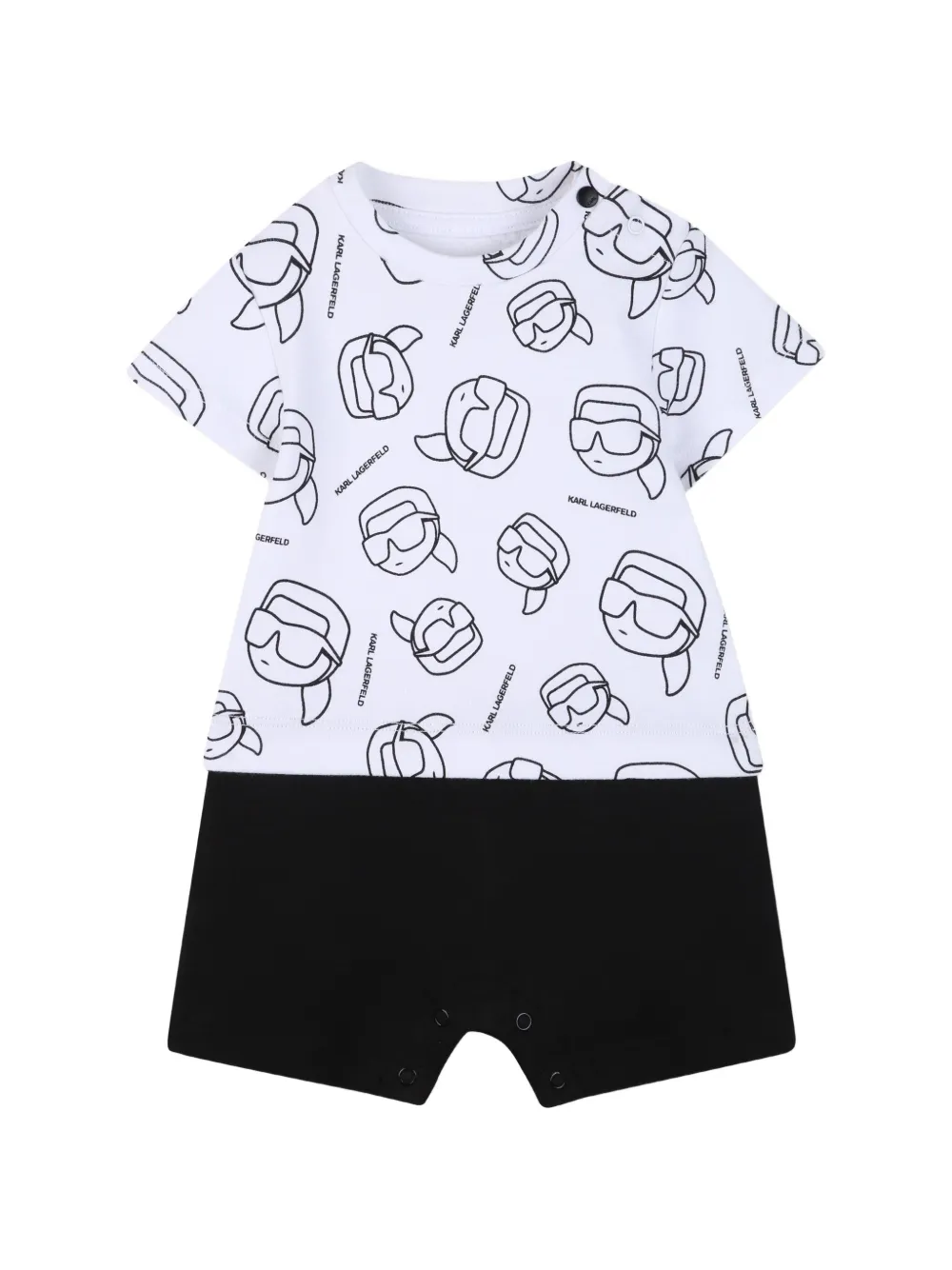 Комбинезон с короткими рукавами Karl Lagerfeld Kids, белый
Комбинезон с короткими рукавами Karl Lagerfeld Kids, белый