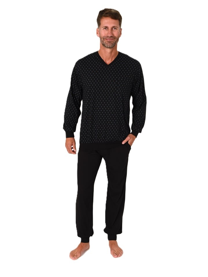 Пижама NORMANN Langarm Bündchen print, черный
Пижама NORMANN Langarm Bündchen print, черный