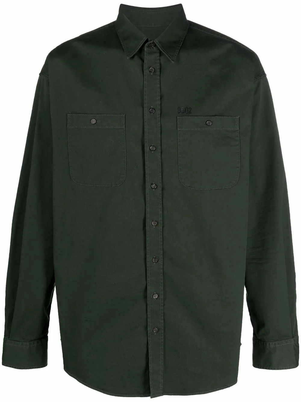 Рубашка с карманом и логотипом DSQUARED2, зеленый
Рубашка с карманом и логотипом DSQUARED2, зеленый