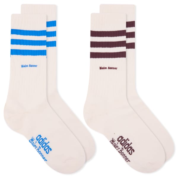 Носки X Wales Bonner с тремя полосками Adidas, белый
Носки X Wales Bonner с тремя полосками Adidas, белый