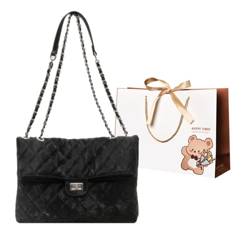 Little Bear Attachment/ERANGBEAR Женская сумка через плечо, Черное Белье
Little Bear Attachment/ERANGBEAR Женская сумка через плечо, Черное Белье