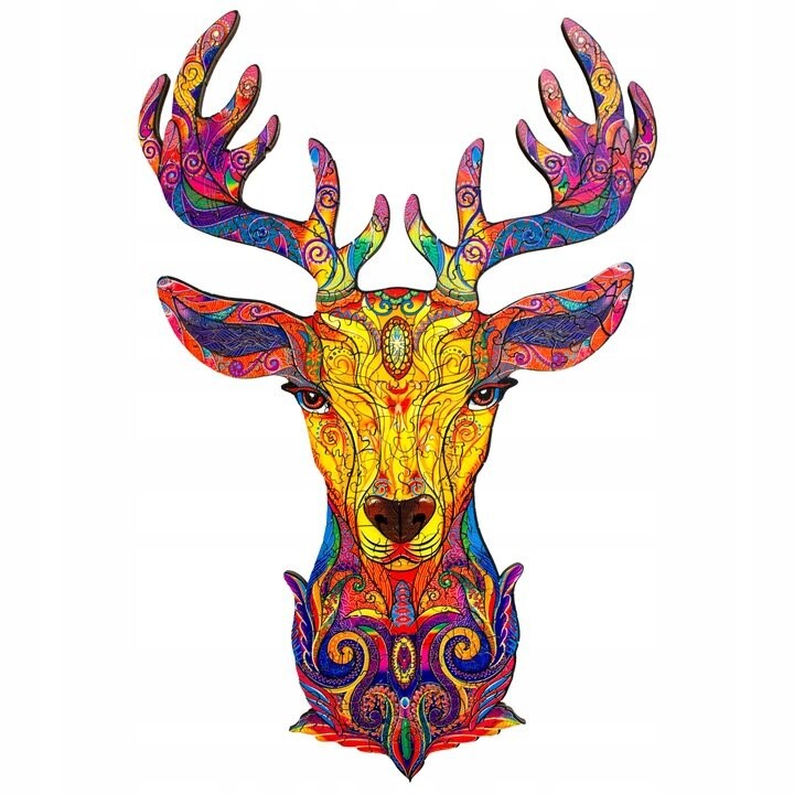 Деревянный пазл для взрослых Подарочный Олень А3 Pasjo24
Деревянный пазл для взрослых Подарочный Олень А3 Pasjo24