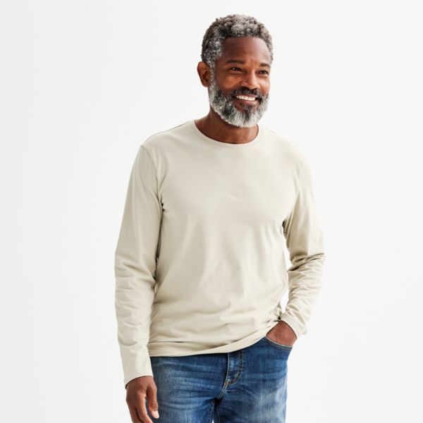 Мужская футболка Premier Flex с длинным рукавом и круглым вырезом Apt. 9, цвет amara beige
Мужская футболка Premier Flex с длинным рукавом и круглым вырезом Apt. 9, цвет amara beige