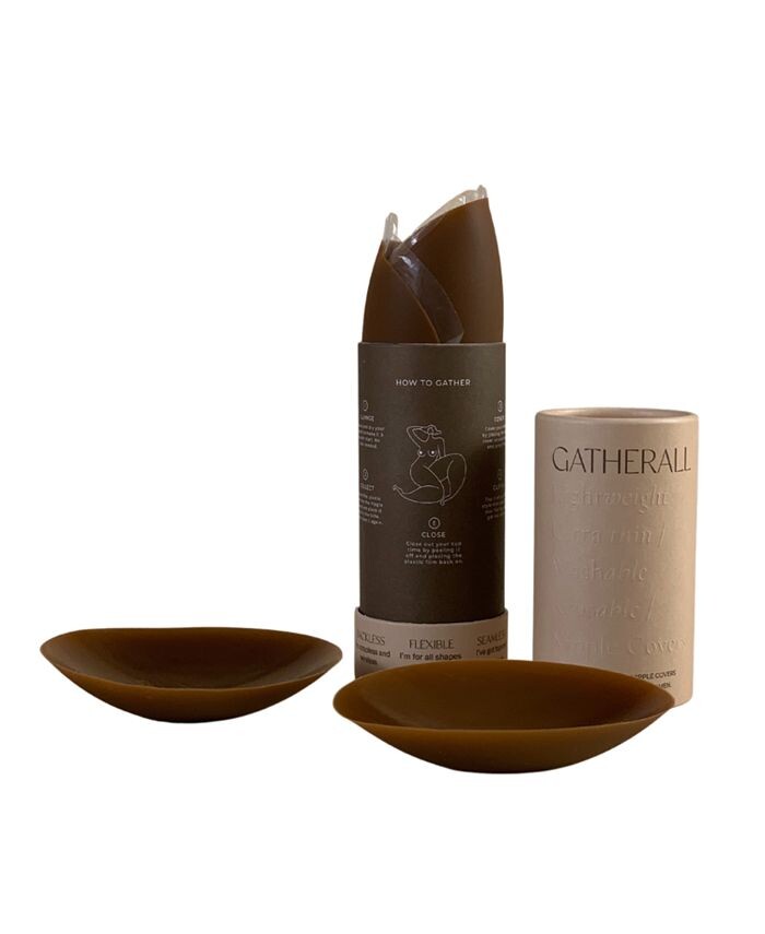 Женские накладки на соски Gatherall, коричневый
Женские накладки на соски Gatherall, коричневый