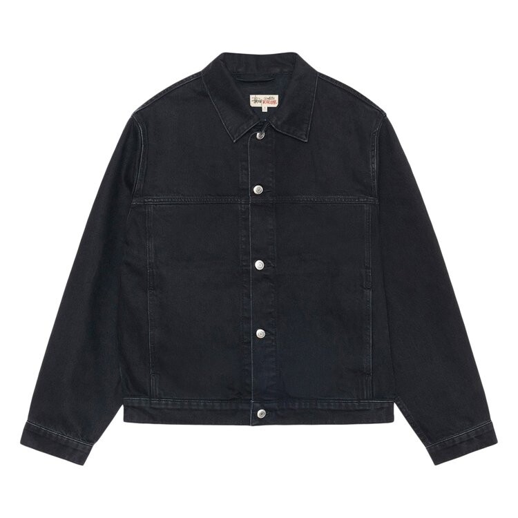 Куртка Stussy Trucker Denim Jacket, черный
Куртка Stussy Trucker Denim Jacket, черный
