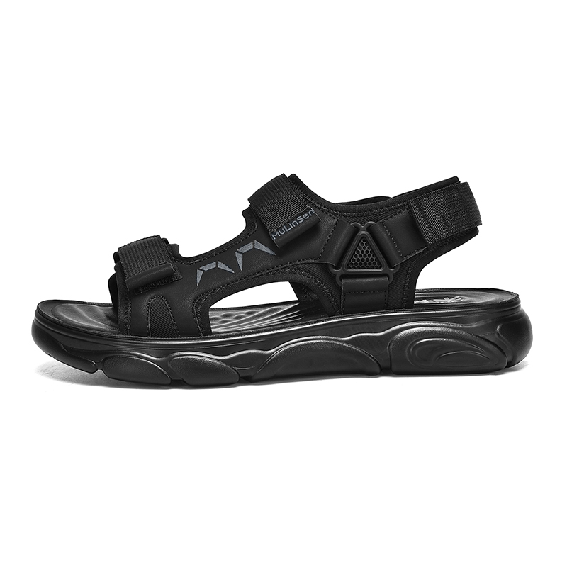 Mulinsen Пляжные сандалии мужские черные, цвет Black
Mulinsen Пляжные сандалии мужские черные, цвет Black