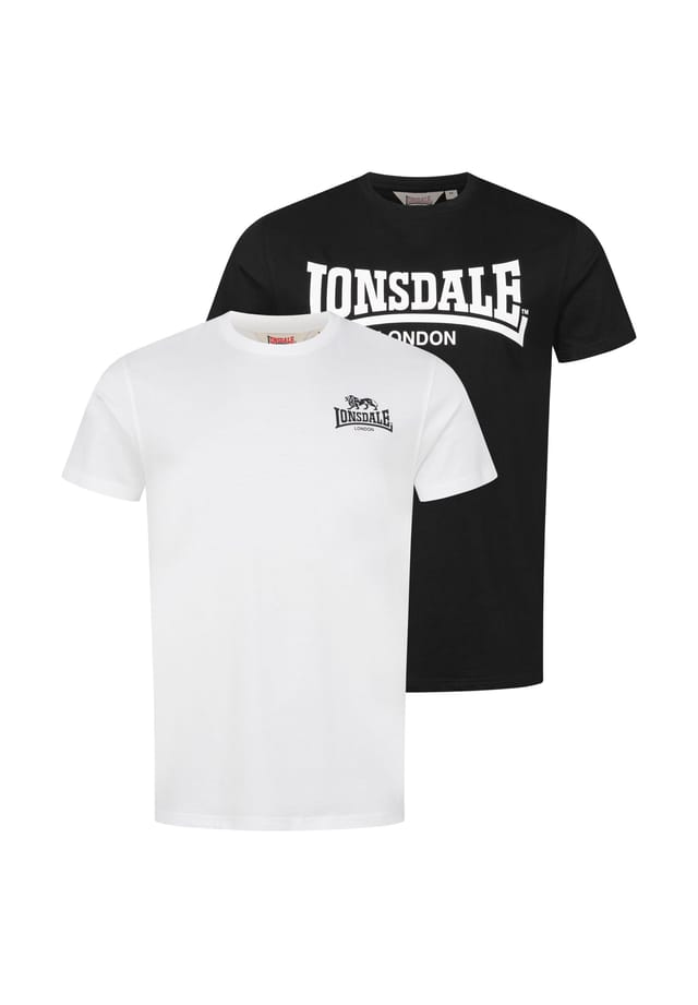 Футболка стандартного кроя упаковка две штуки yarnbrook Lonsdale, мультиколор
Футболка стандартного кроя упаковка две штуки yarnbrook Lonsdale, мультиколор