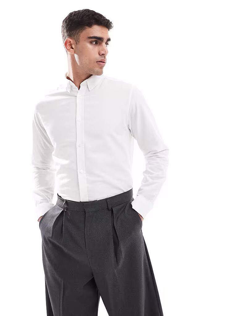 Рубашка с длинным рукавом JJ Rebel белого цвета
Рубашка с длинным рукавом JJ Rebel белого цвета