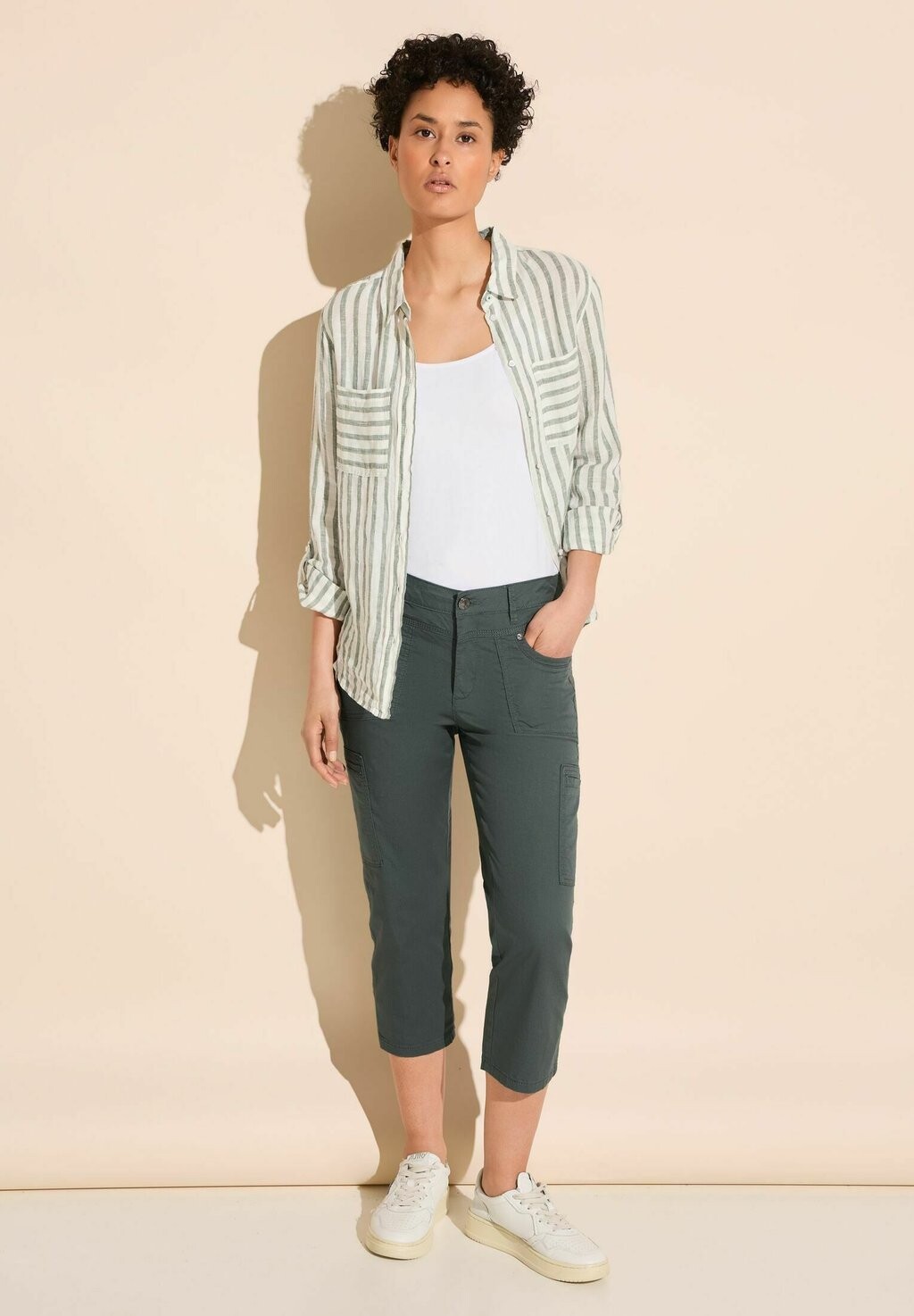 Брюки-карго Street One, зеленый
Брюки-карго Street One, зеленый