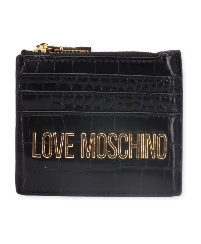 Кошелек на молнии Love Moschino, черный
Кошелек на молнии Love Moschino, черный