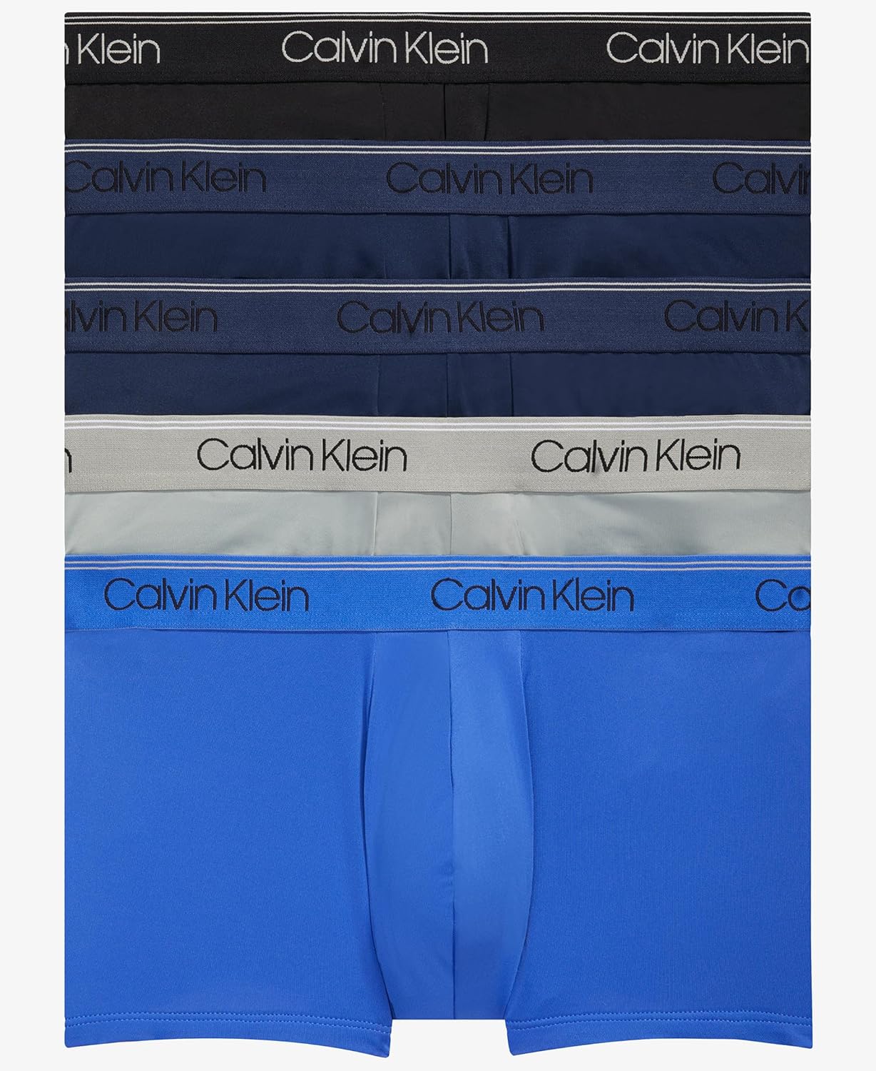 Мужские трусы-боксеры Calvin Klein Micro Stretch с низкой посадкой, комплект из 5 пар, 2 Blue Shadow, Black, Medium Grey, Cobalt
Мужские трусы-боксеры Calvin Klein Micro Stretch с низкой посадкой, комплект из 5 пар, 2 Blue Shadow, Black, Medium Grey, Cobalt