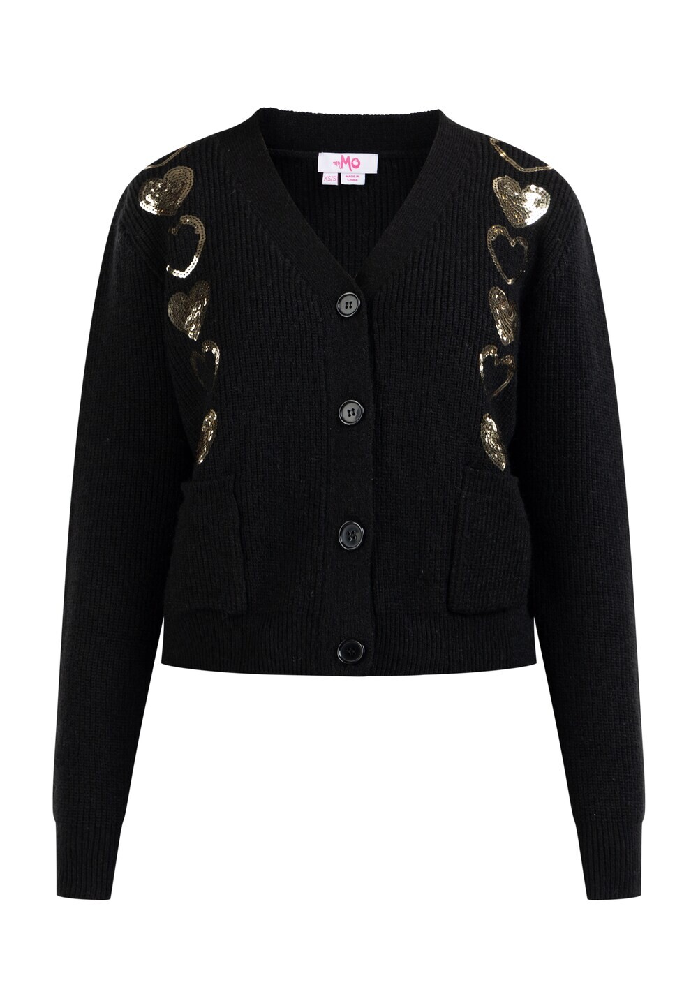 Вязаный кардиган MYMO Nolie, черный
Вязаный кардиган MYMO Nolie, черный