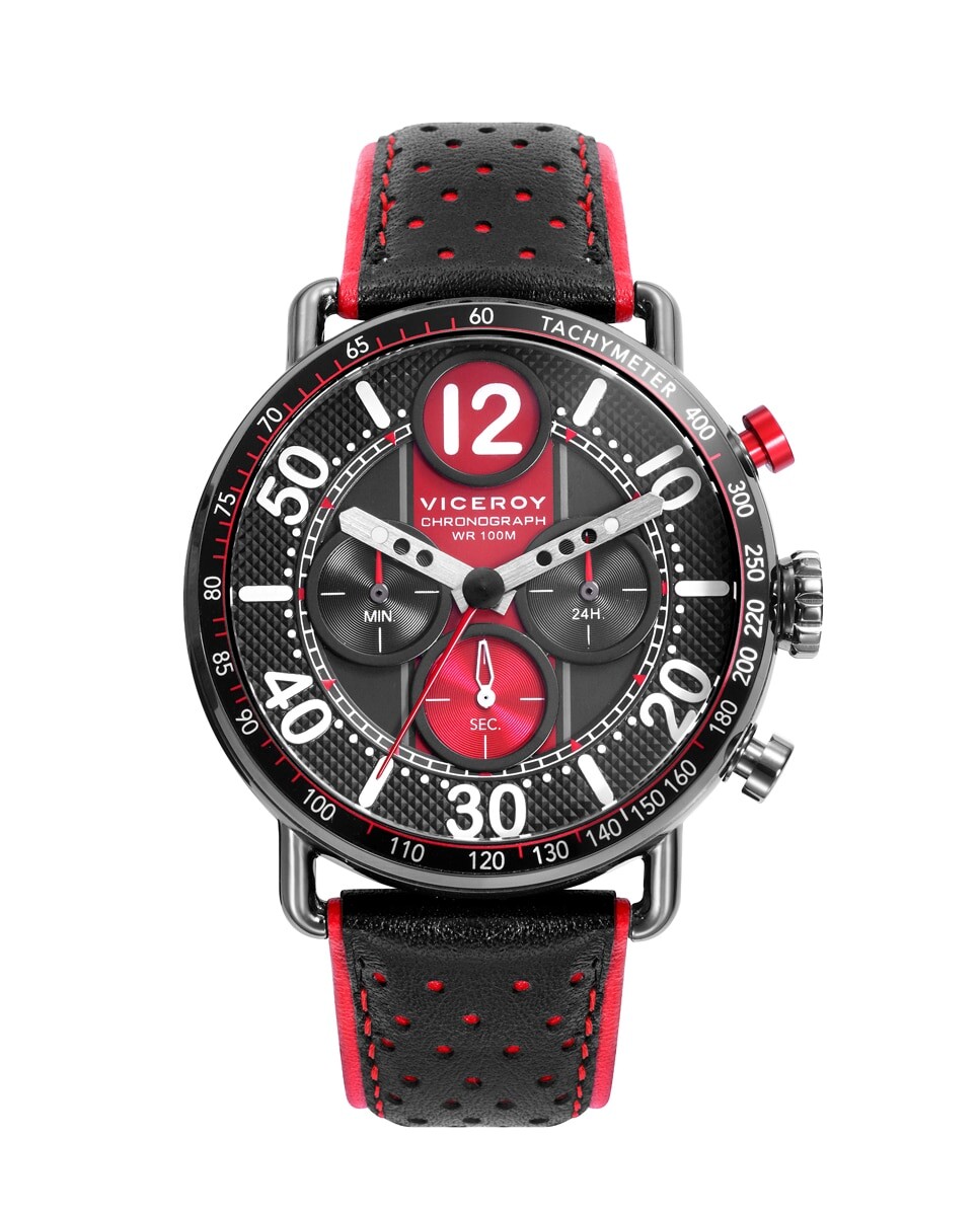 Мужские стальные часы Magnum с хронографом и кожаным ремешком Viceroy, серый
Мужские стальные часы Magnum с хронографом и кожаным ремешком Viceroy, серый